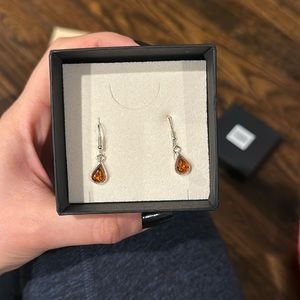 House of Amber droplet earrings